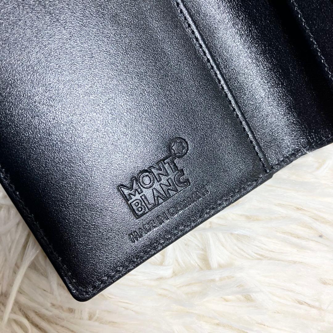 【極美品】 モンブラン カードケース 名刺入れ ブラック