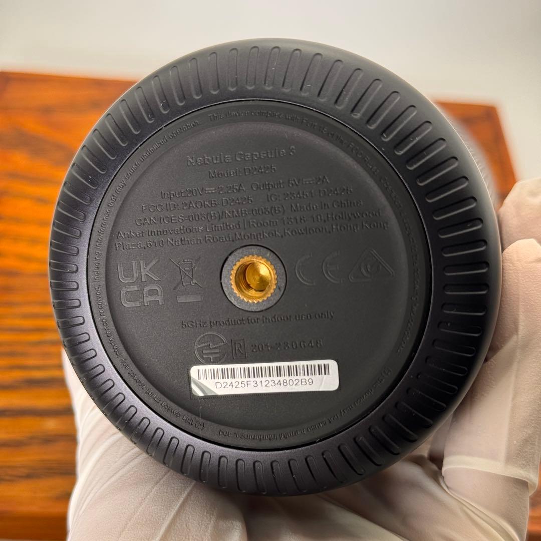 NEBULA Capsule 3 モバイルプロジェクター Google TV搭載