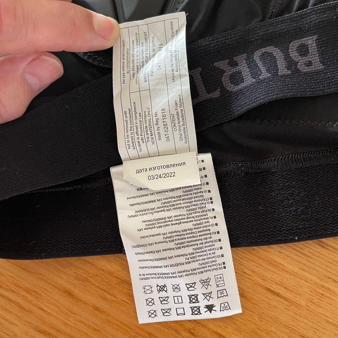 メンズ Burton インパクト ショーツ ヒッププロテクター　Lサイズ