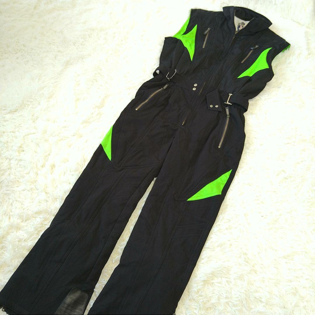 美品ウィンデックス プロ スキー スノボウェア セットアップ つなぎ O/XL