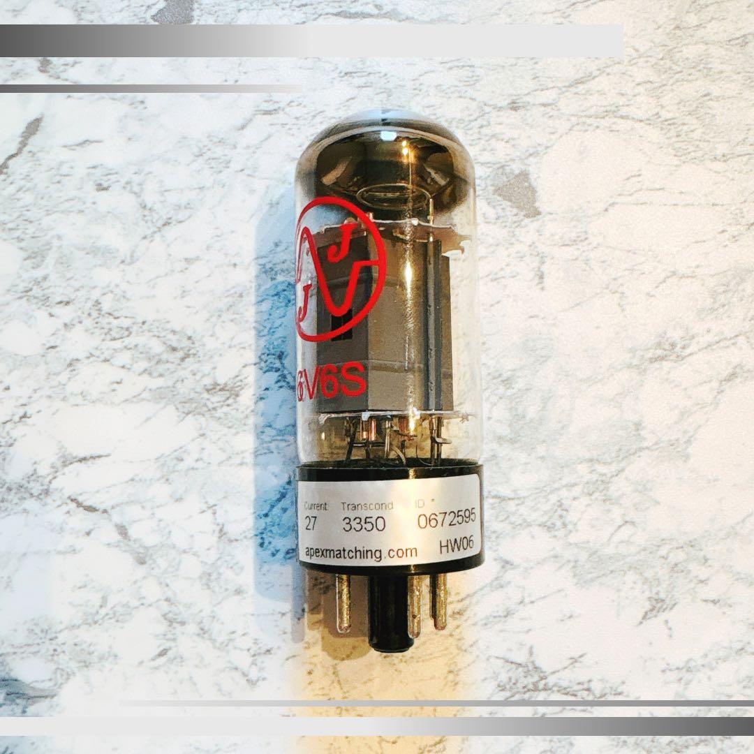 JJ ELECTRONIC 6V6S 4本 バイアス調整済 ギターアンプ用真空管