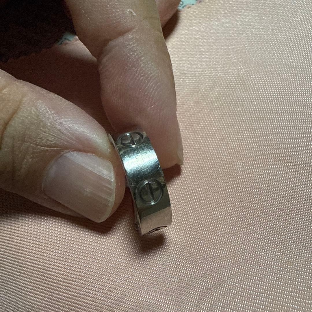 【しの】カルティエ ラブ フープ ピアス 片耳　ロックキャッチ付き！