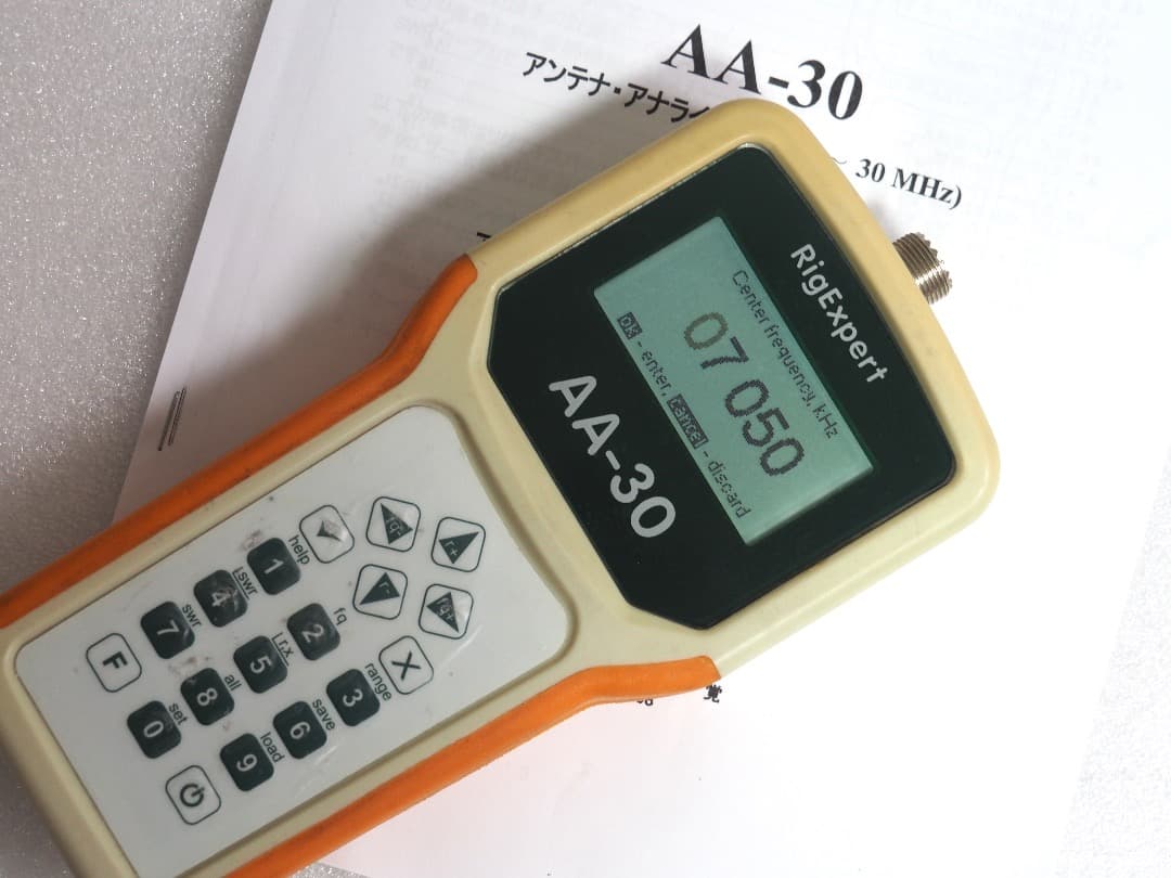 RigExpert AA-30 アンテナアナライザー