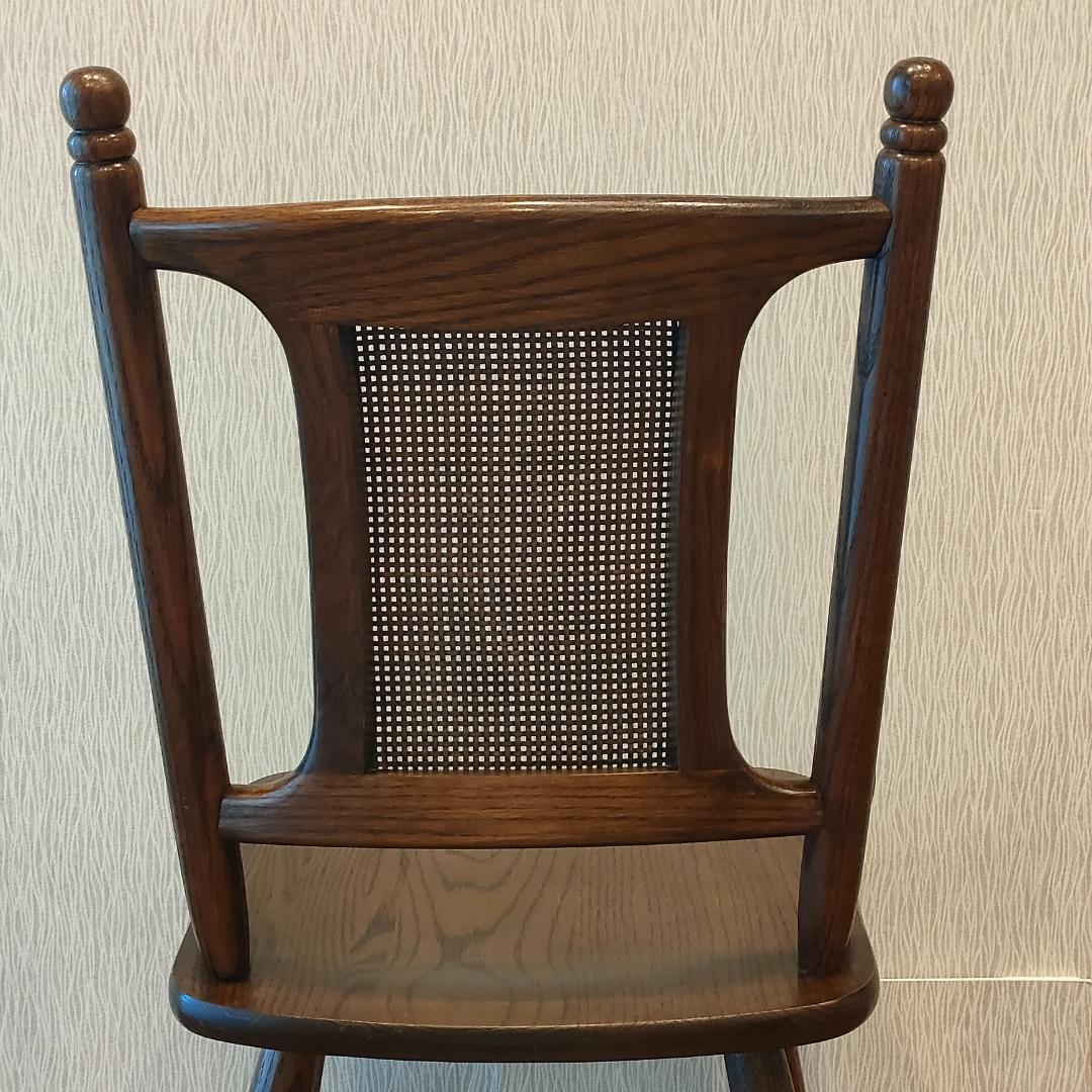 ヴィンテージ　Shin-Leeシンリー　ラタンバック　ダイニングチェア②