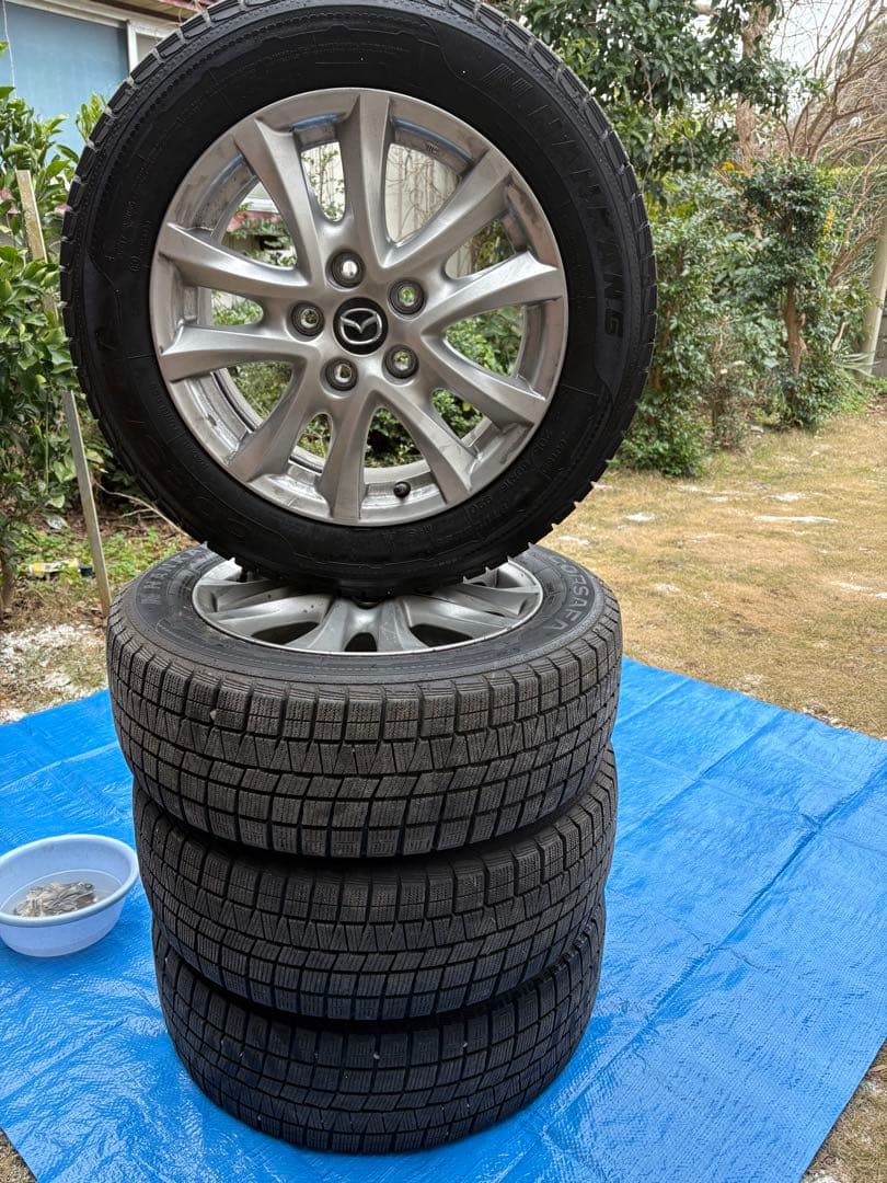 Mazda スタッドレスタイヤ 205/60R16 5スポーク
