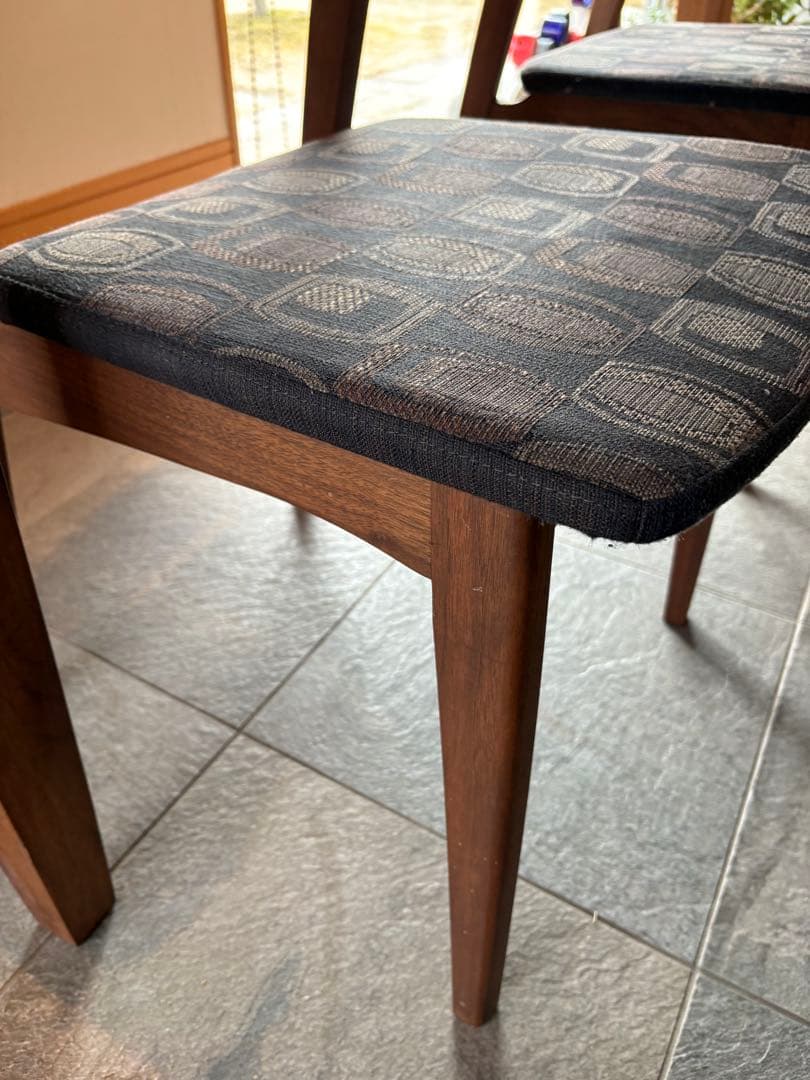 柏木工 ウォールナットダイニングテーブル ダイニングチェア4脚ダイニングセット