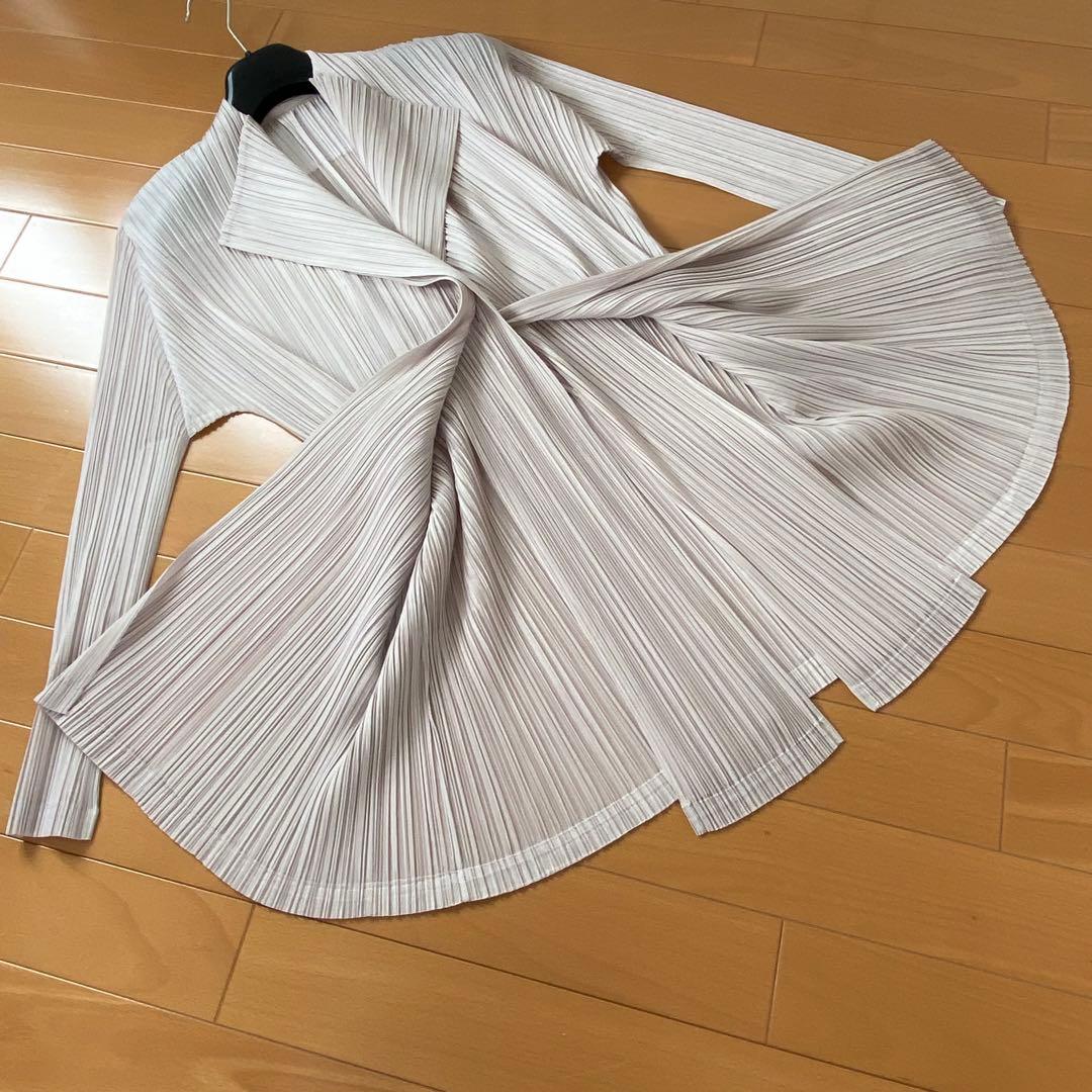 PLEATS PLEASE 2023 2way カーディガン　ジャケット　コート