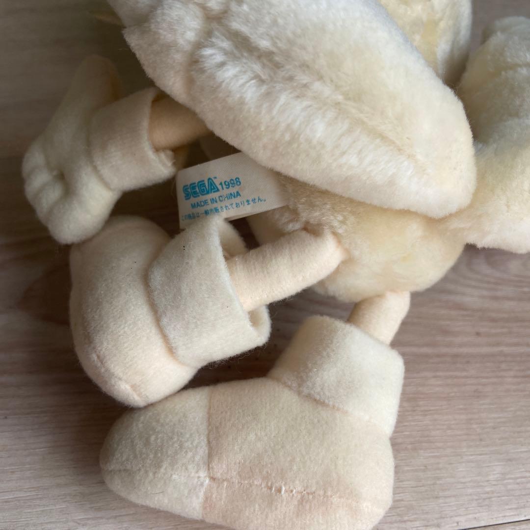 セガ　テイルス ペールカラーぬいぐるみ 1998 平成レトロ　非売品　当時物希少