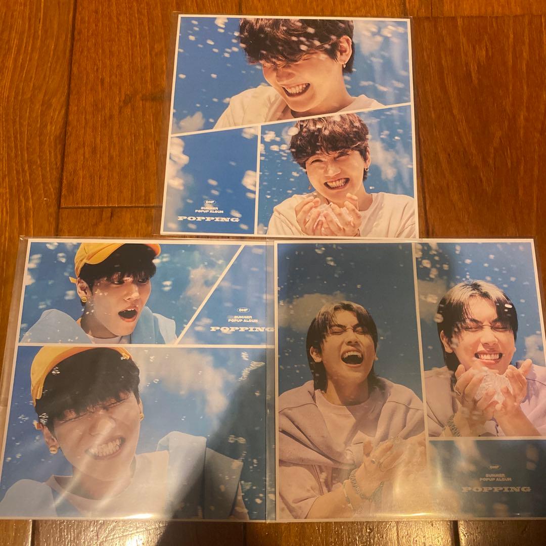 ONF POPPING CD3種+グッズセット