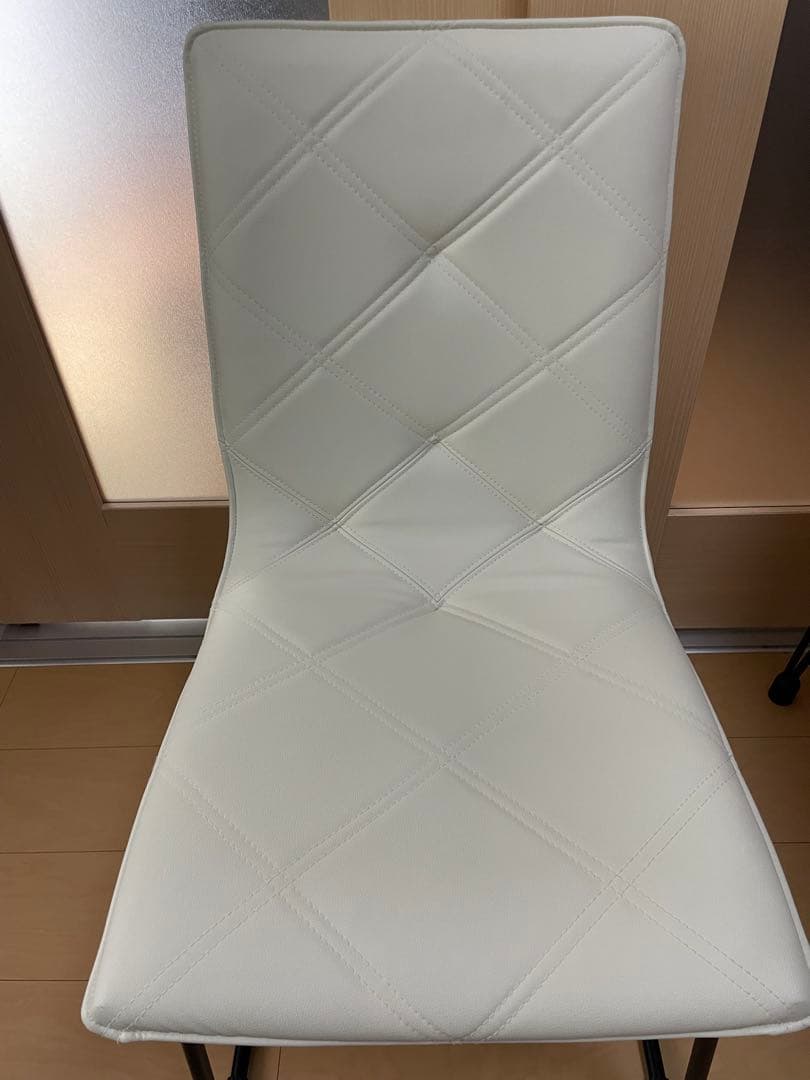 【美品】【送料込】ダイニングチェア(テネルKD Nシールド)　ニトリ2脚セット