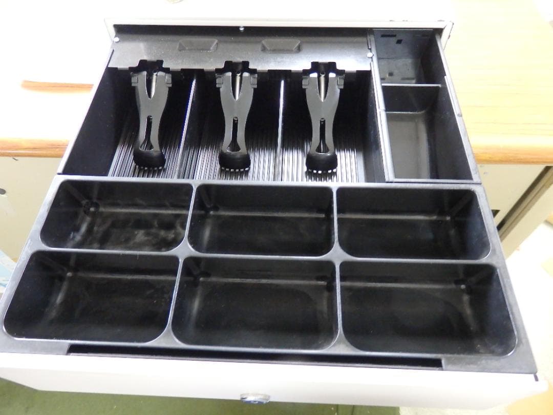 設定無料 シャープ XE-A407W レジスター オートカッター付　251015