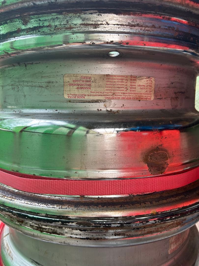 デイトナホイール15インチ　メッキ