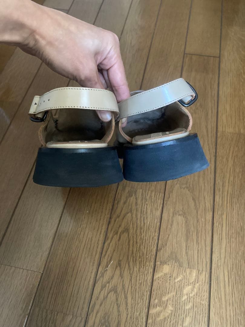 HEREU へリュー スリングバックローファー 38