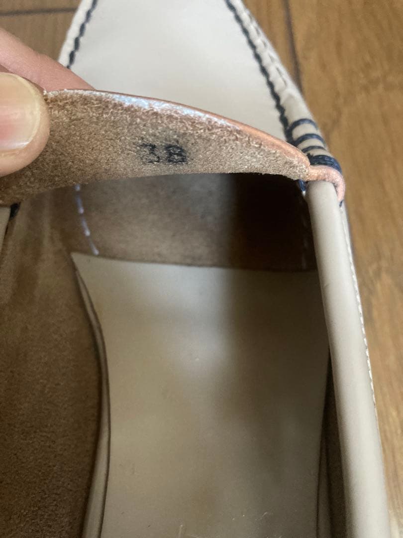 HEREU へリュー スリングバックローファー 38