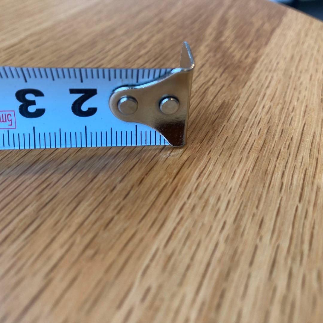 サイドテーブル2脚　ネストテーブル風　オーク無垢材