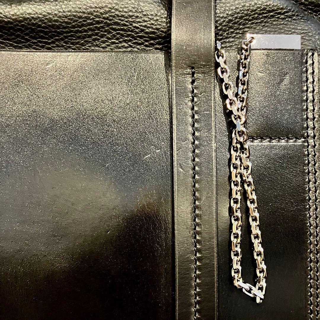 ディースクエアード DSQUARED2 黒×迷彩 レザー バッグ ユニセックス