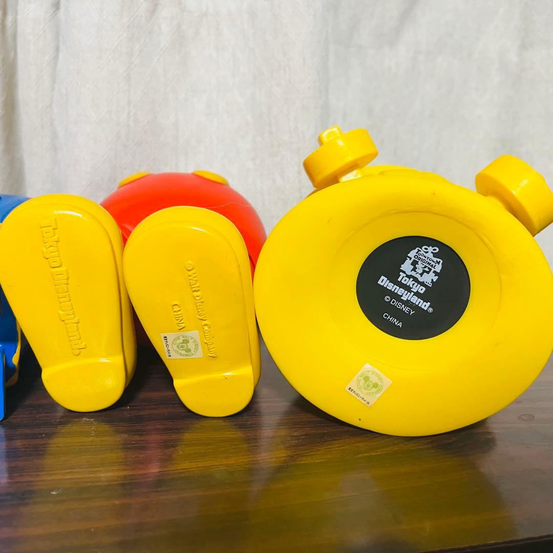 ディズニーランド トゥーンタウン 貯金箱 4点セット