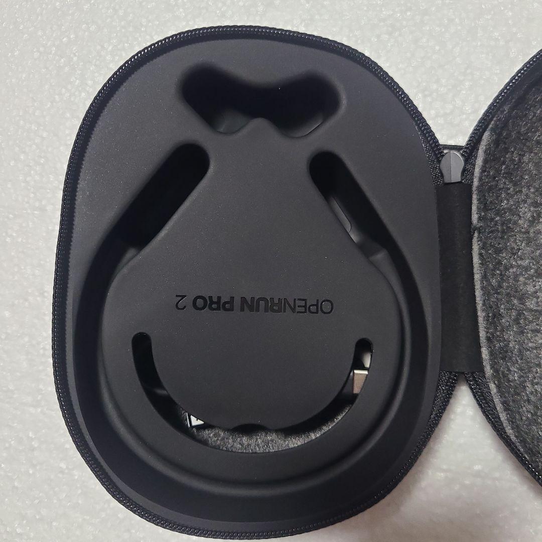 Shokz OpenRun Pro2 ブラック/未使用に近い/保証書レシート付き