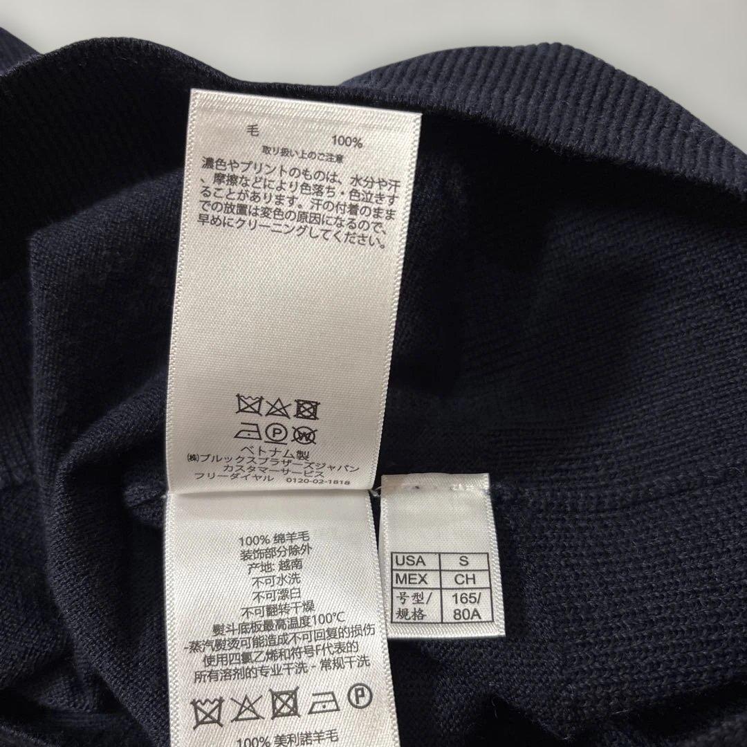 ブルックスブラザーズ ネイビー タートルネック セーター