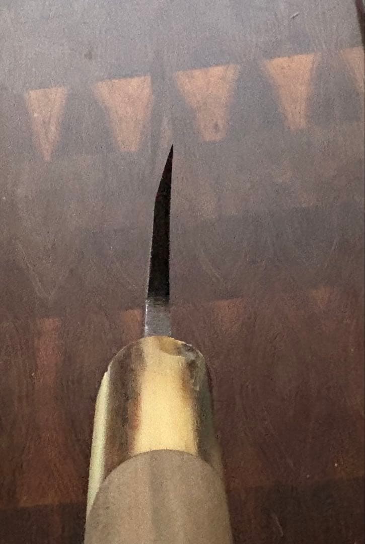 築地　正本　霞　出刃　210mm 7寸　包丁　和包丁　本職　白鋼