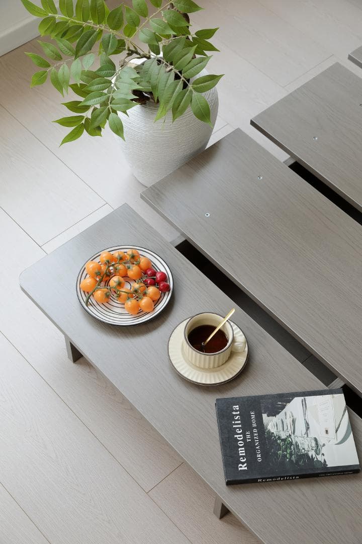 【SD・幅140cm】ベッドフレーム すのこベッドおしゃれ 一人暮し GRAY