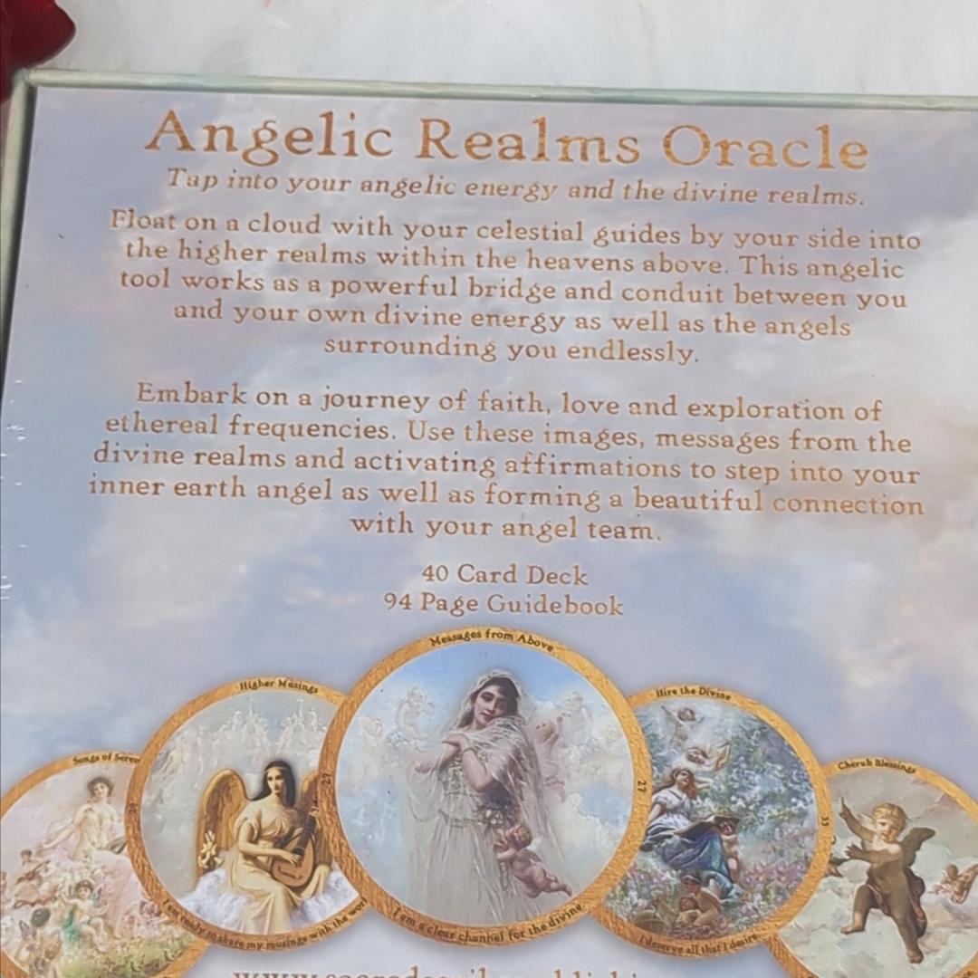 【発売したばかりの最新作海外デッキ】メーカー正規品✨天使界のオラクル／サークル型