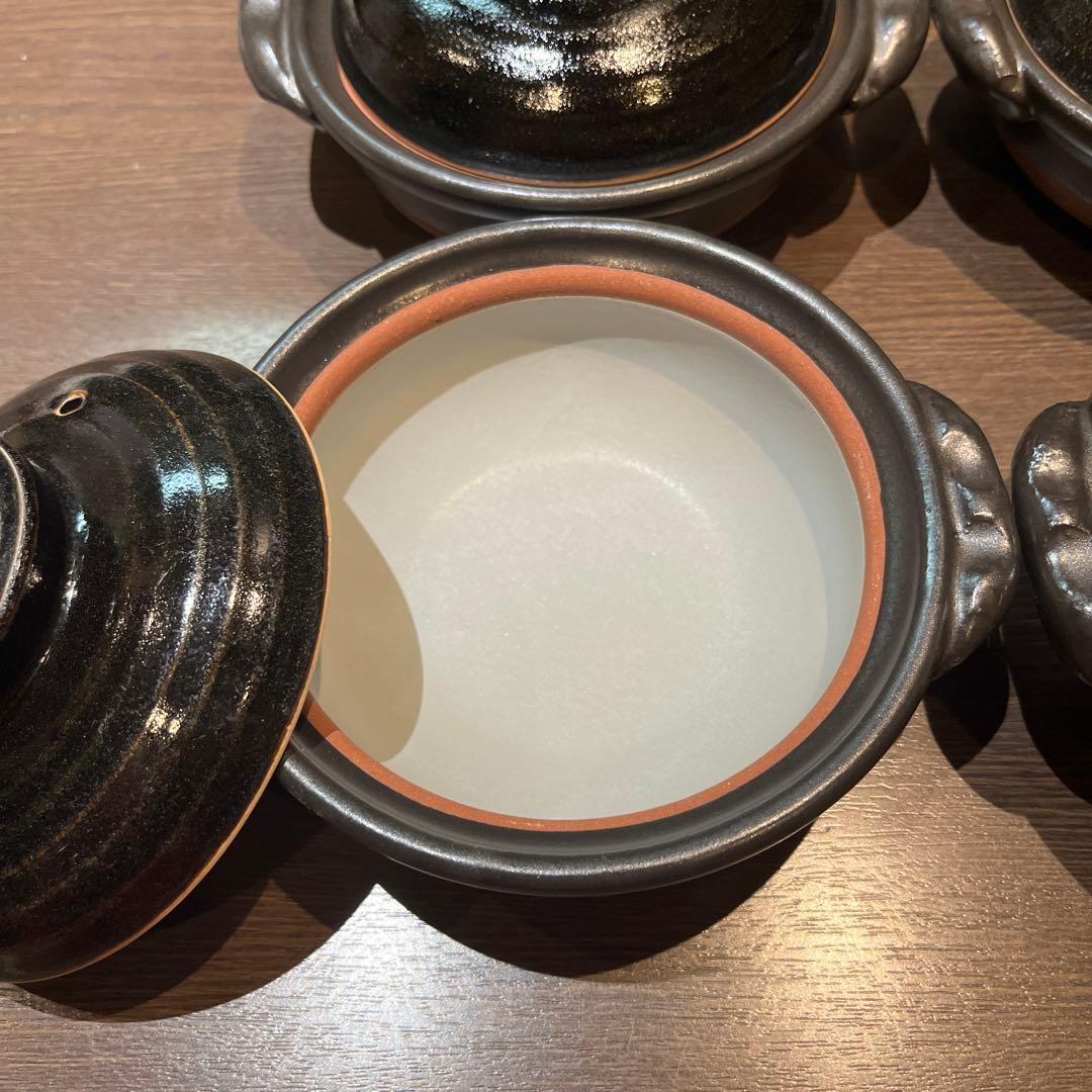 天目5号鍋　1人用土鍋7客