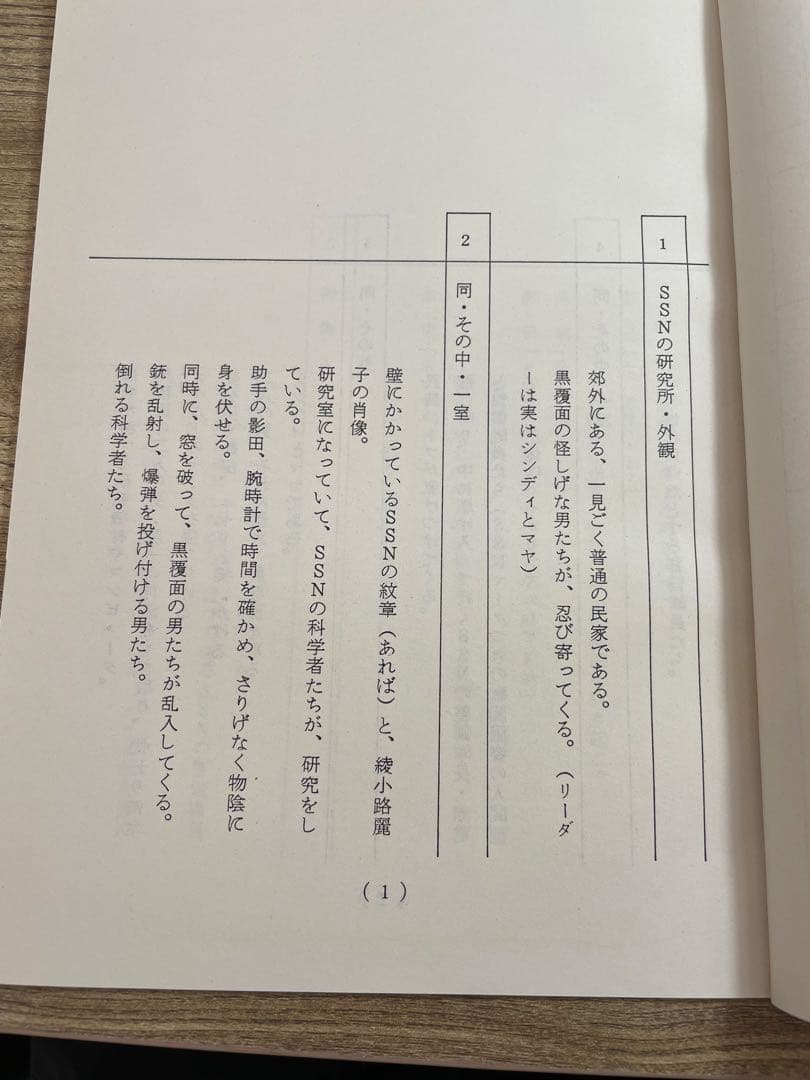 ★貴重　特捜ロボ・ジャンパーソン　台本　まとめて