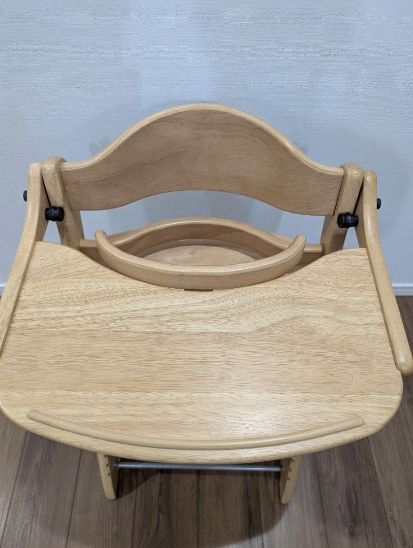 【美品】大和屋　すくすくチェアプラス　テーブル・ガード付き