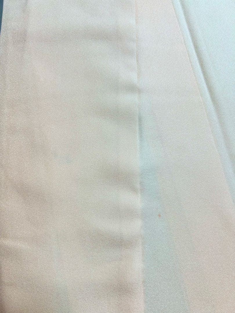 正絹訪問着　裄丈長め　フルセット4点　入学式　七五三　お宮参り