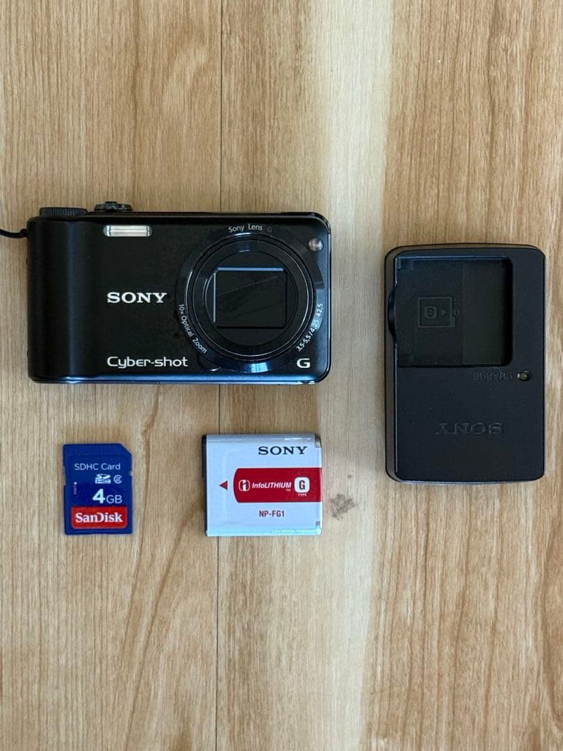 SONY DSC-HX5Vコンパクトデジタルカメラ10倍ズーム充電器付