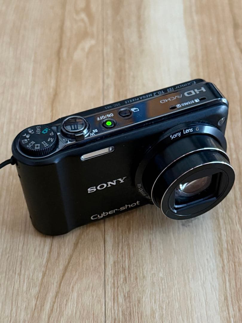 SONY DSC-HX5Vコンパクトデジタルカメラ10倍ズーム充電器付