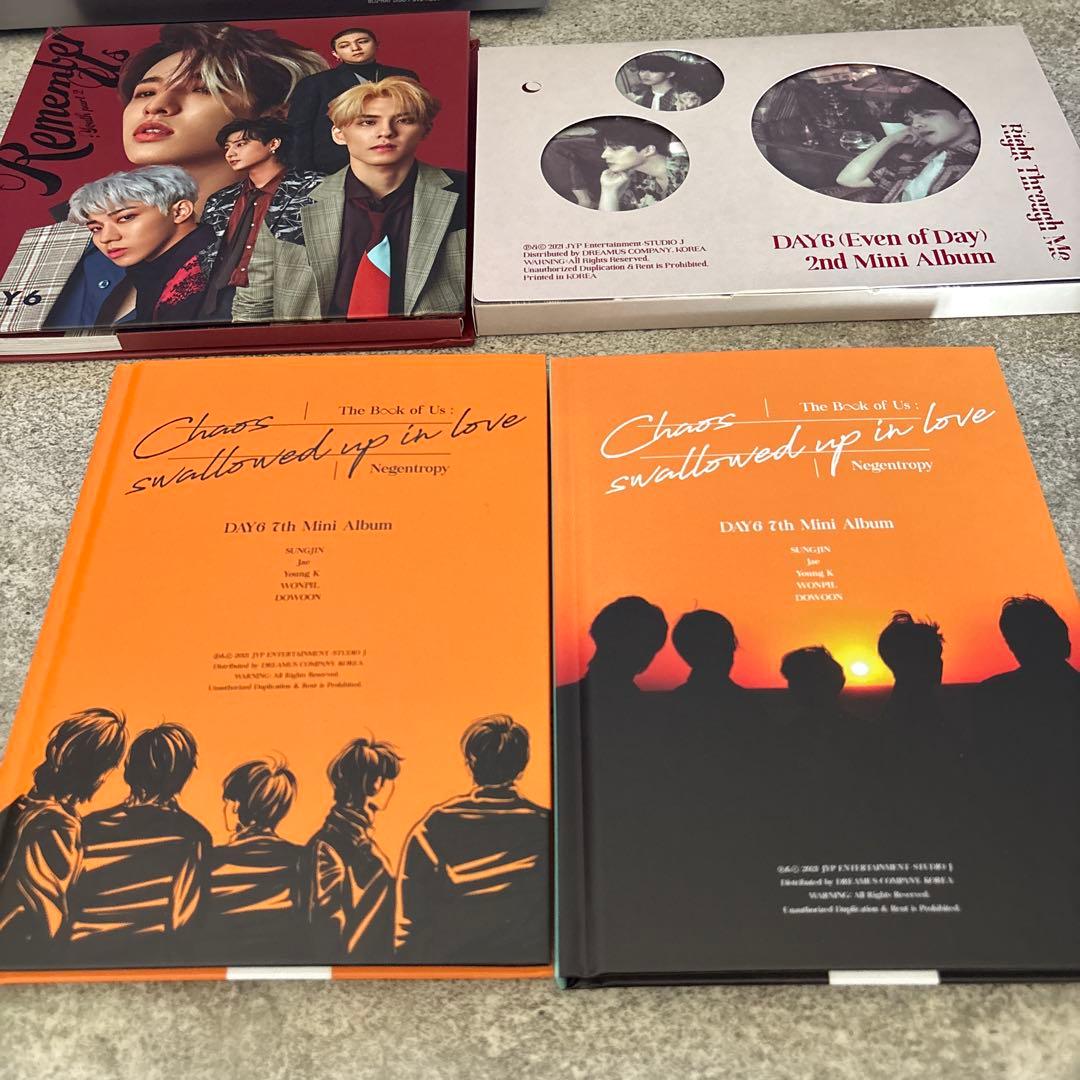 DAY6 各種アルバム　ボックス付き