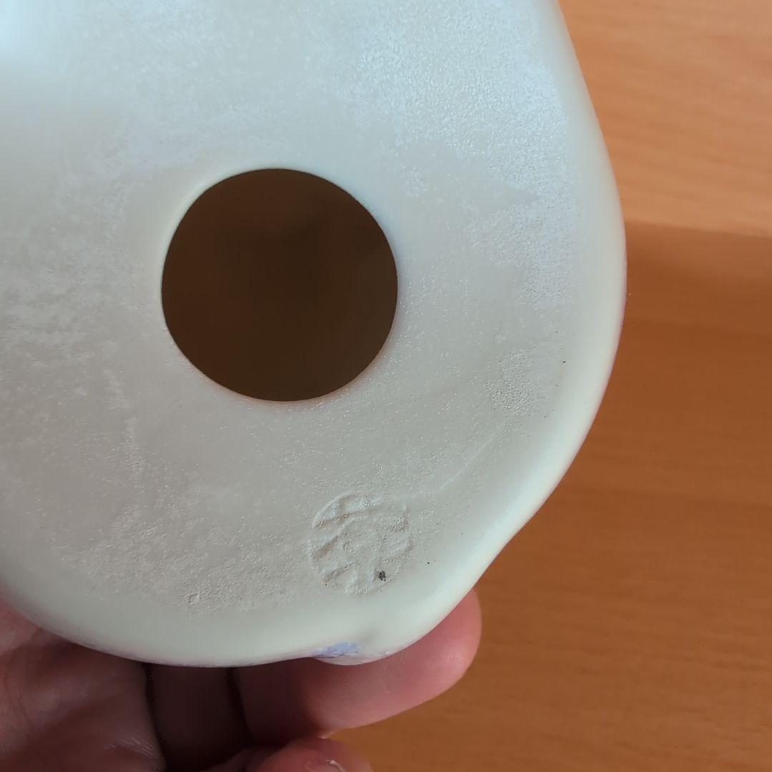 陶あん　陶葊　招き猫　金色の鈴付き　花結晶　京焼　清水焼　箱付き