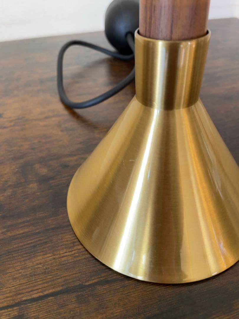 美品　Epoca エポカ LED ペンダントランプ ペンダントライト　ゴールド