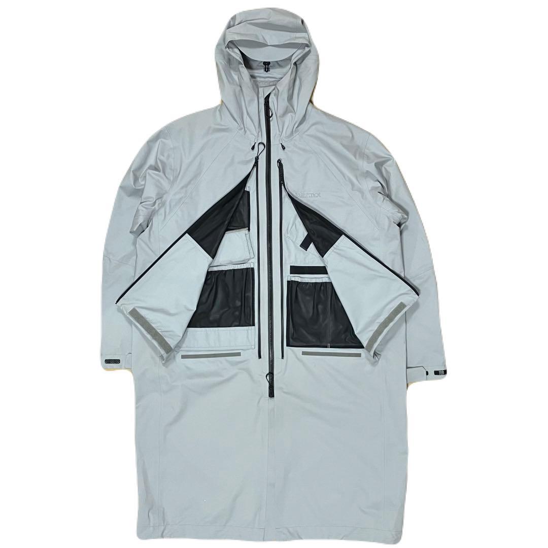 定7.7万 Marmot×Name. マーモット 防水 シェルコート ジャケット