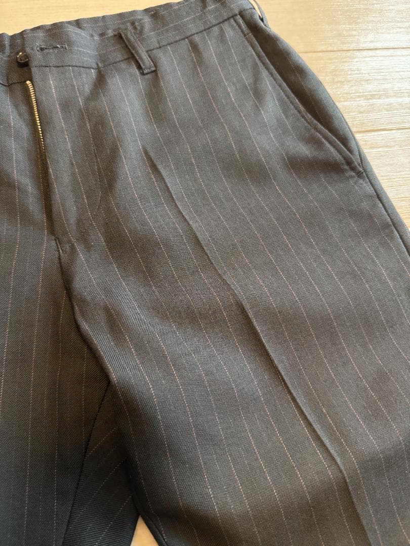 Sサイズ コムデギャルソン オム ウール スーツ セットアップ ストライプ