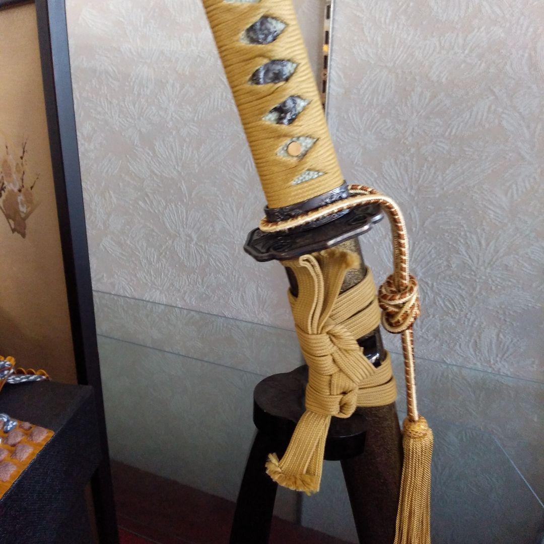 飾り端午の節句置物刀、弓矢