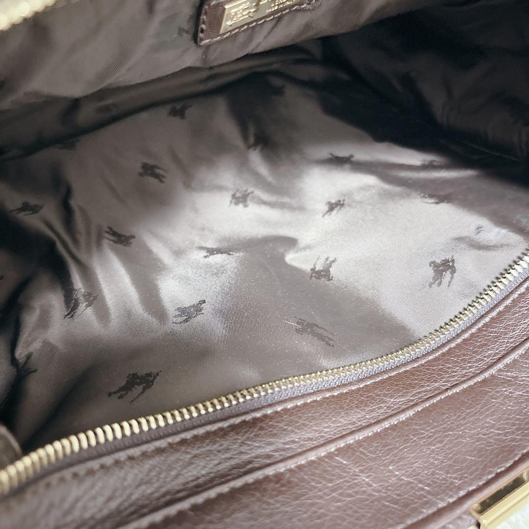 【超希少】Burberry カシミヤ ノバチェック柄 ショルダーバッグ