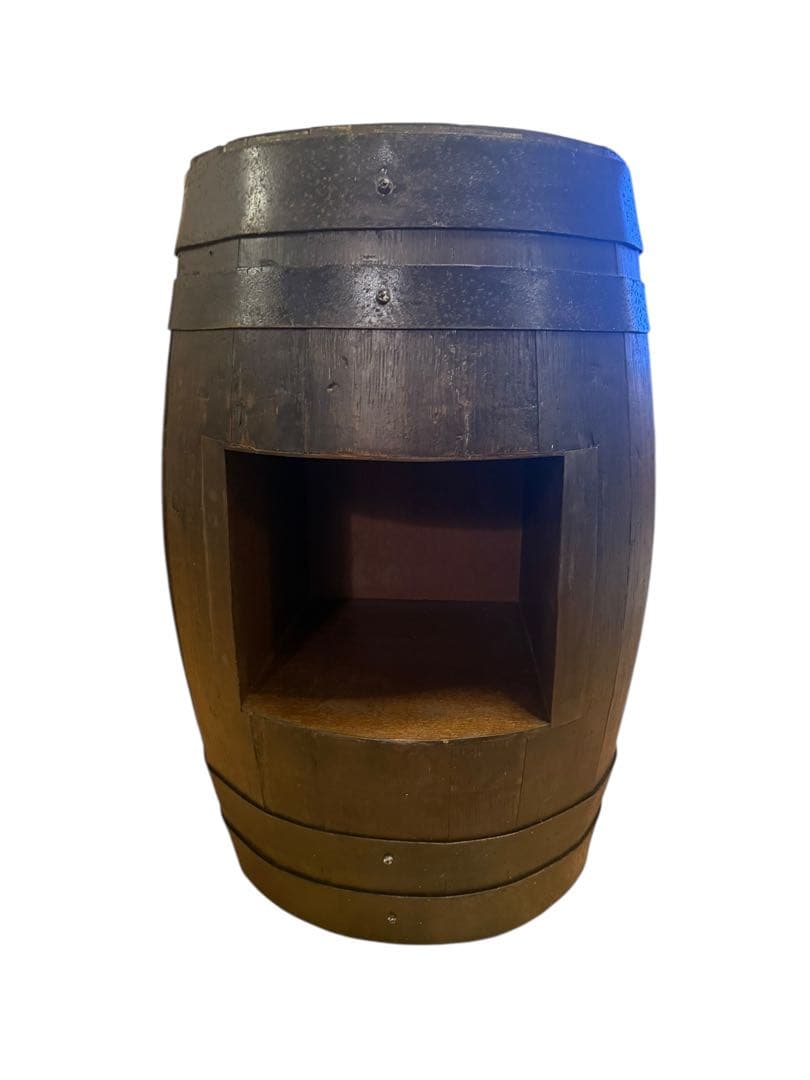 ウイスキー樽 テーブル ビンテージ 直径355mmx高さ605mm