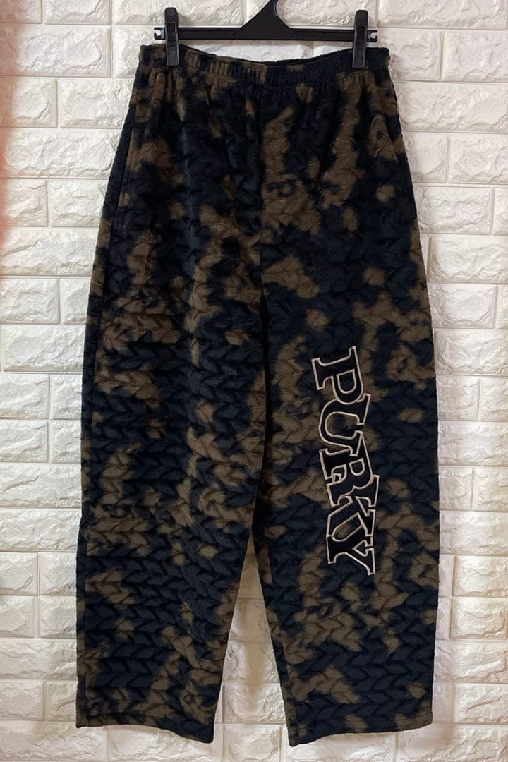 専用品 PURKY パーキー ベロア調 ジャージ セットアップ 黒茶 フリー