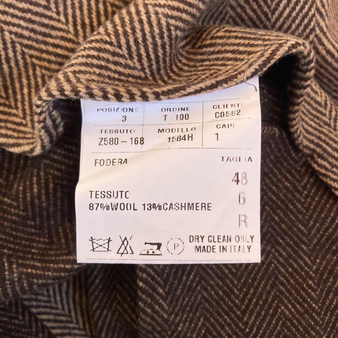 バ*パ様 Ermenegildo Zegna Lサイズ相当ウール　カシミヤ　イタ