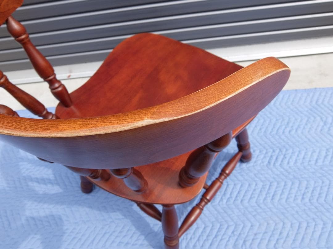 519　C _飛騨高山 柏木工 ダイニングチェア 椅子 ウィンザーチェア