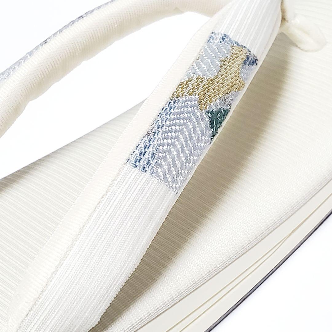 <美品>　夏物　正絹　絽　草履・バッグセット