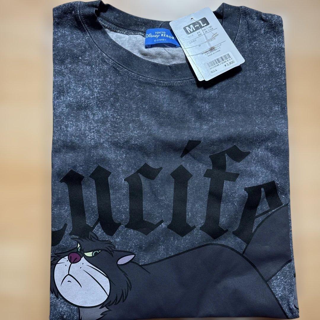 ディズニーリゾート　ルシファー　ビックシルエット　Tシャツ