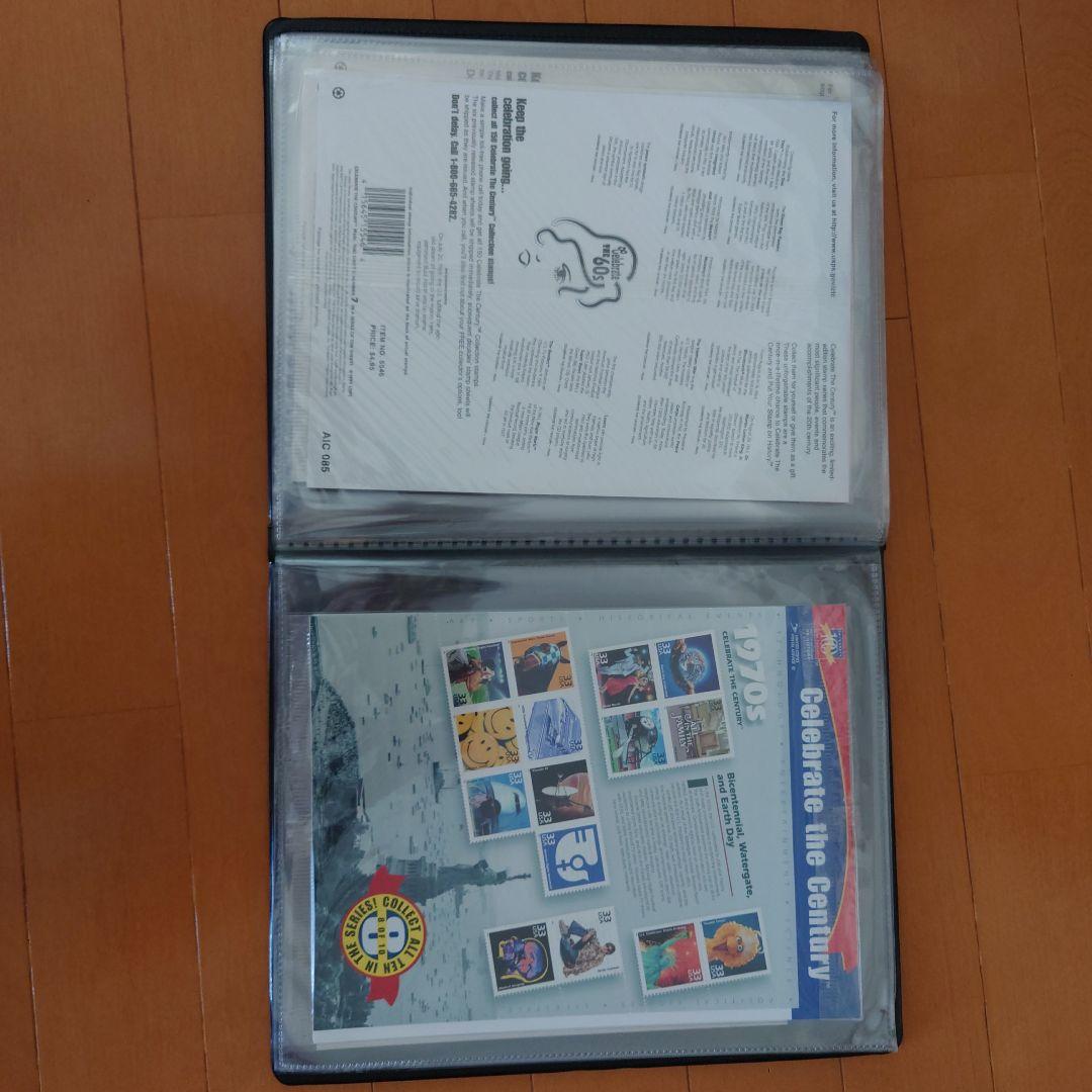 Celebrate the Century 切手シート
10完ファイルブック付き