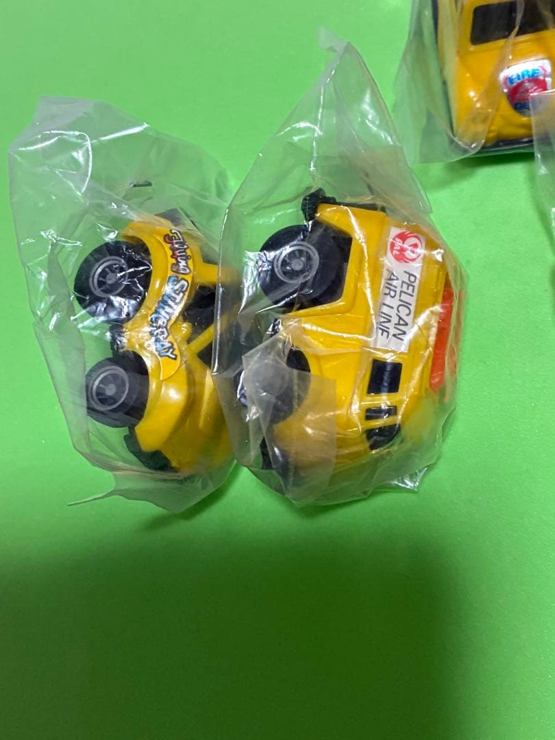 チョロQ、5台セット・黄色