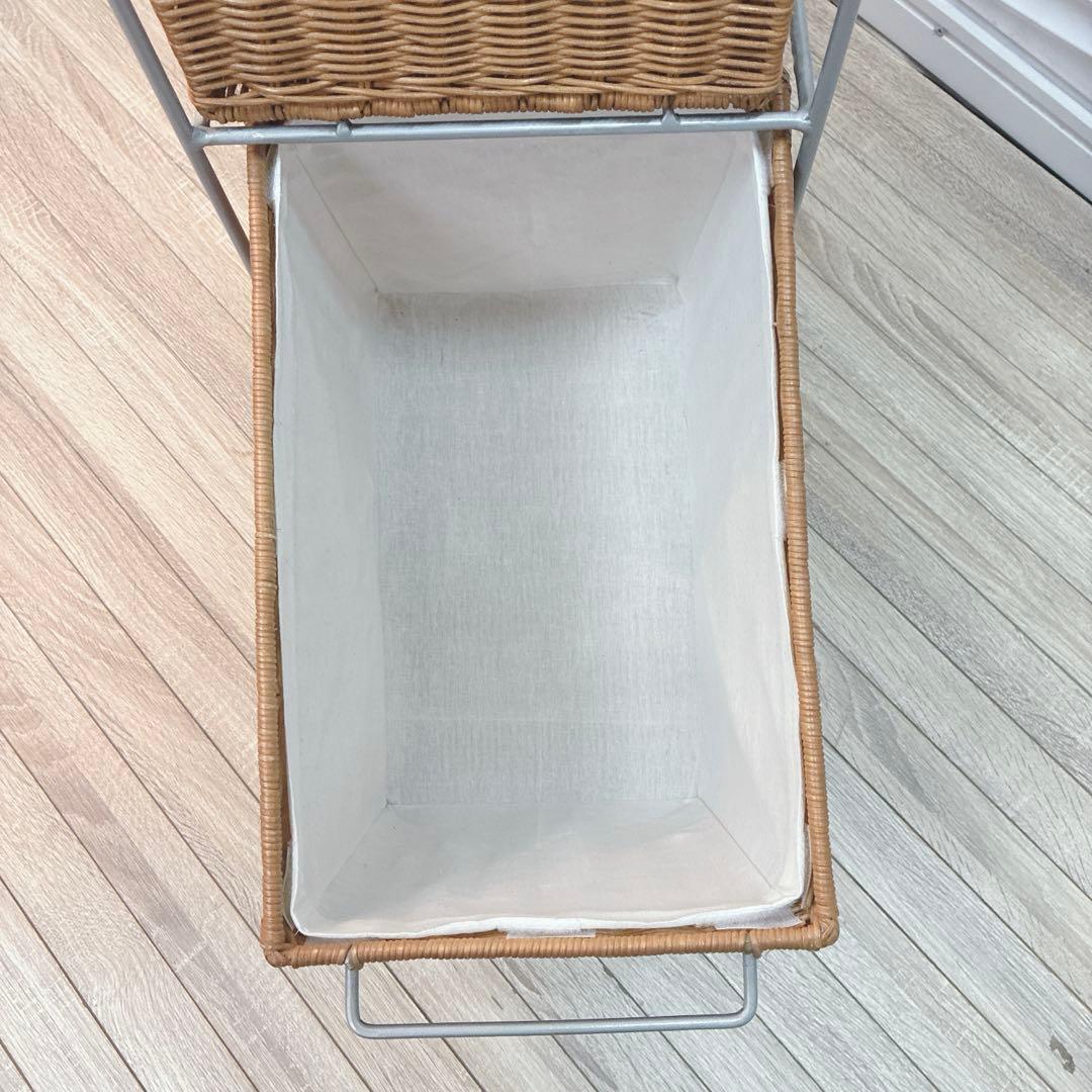 ◇ベルメゾン◇ランドリーチェスト◇ラタン収納◇