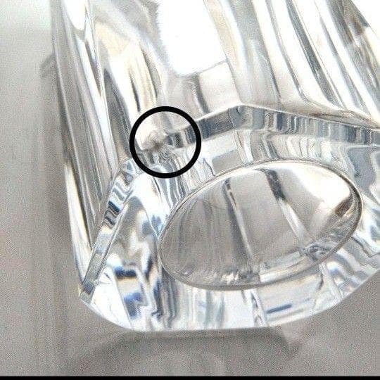 バカラ　ディアン　フラワーベース　超大型 花瓶　 25cm 　大きい ベース