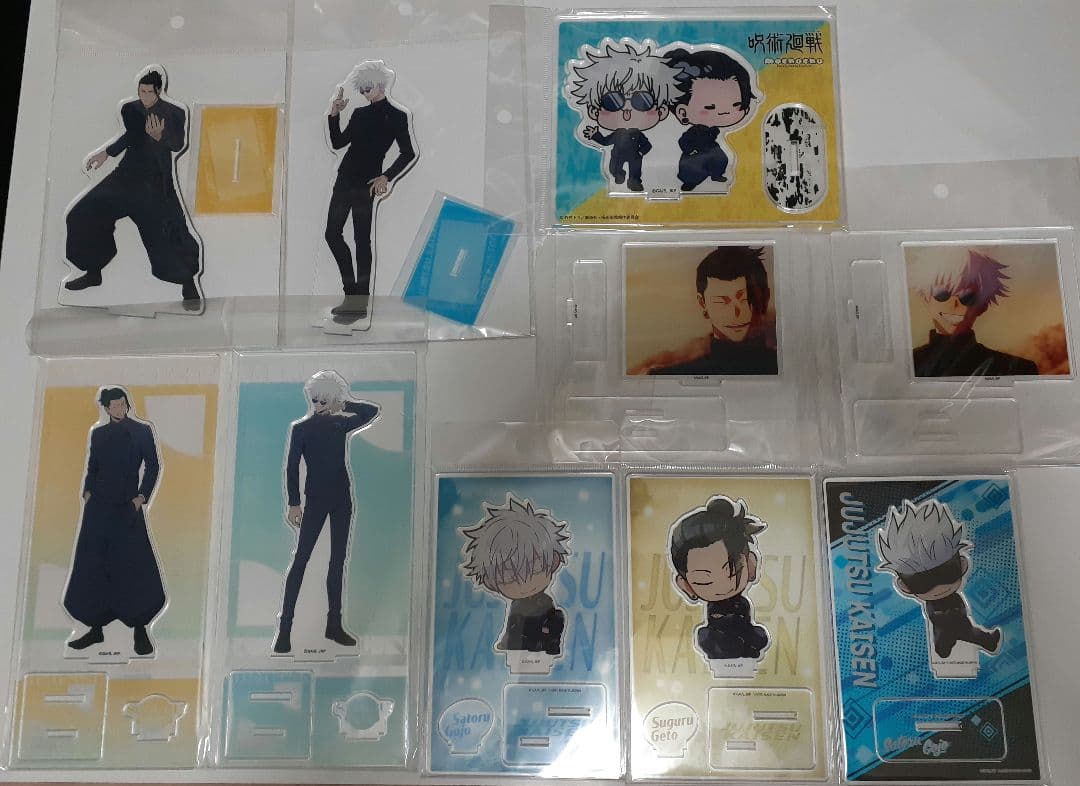 呪術廻戦　グッズ　100点以上　まとめ売り　　アクリルスタンド　50点以上含む